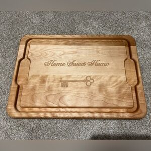 Wooden Cutting Board with Engraving